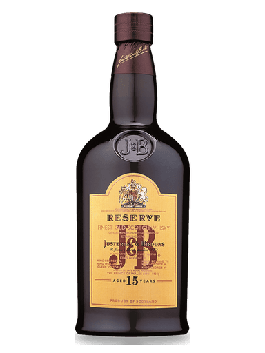 J&B Reserve 15 Year Old Blended Scotch Whisky