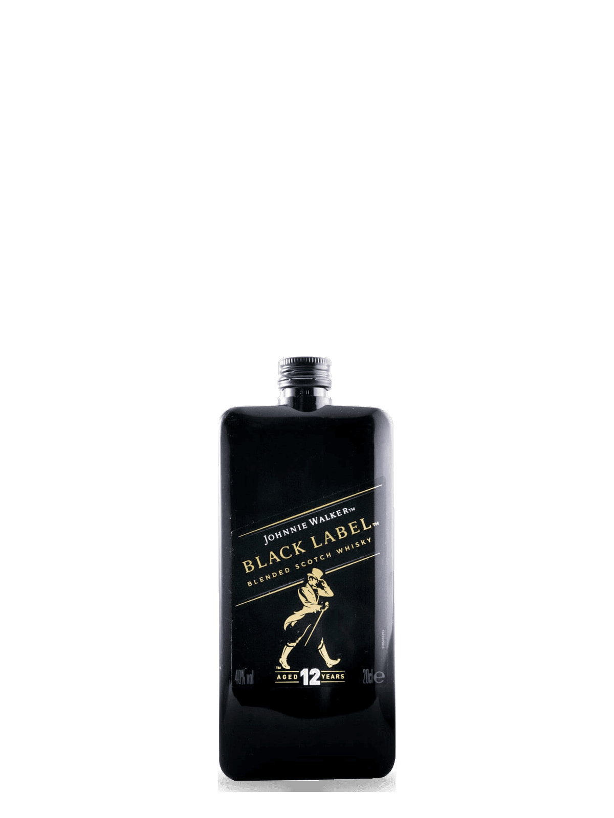 Johnnie Walker Black Label 12YO "The Pocket" (20cl flask)